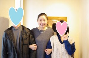 シーネット結婚相談所での成婚実績：女性会員さん：お相手は年下の笑顔が素敵な優しい男性