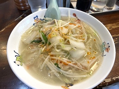 天龍のタンメン