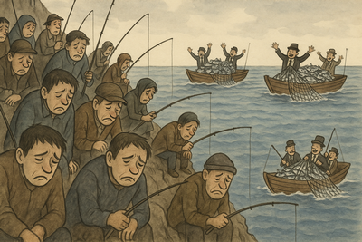 釣る人釣れない人